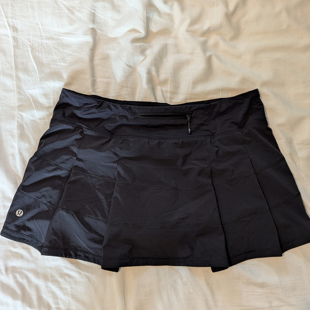 Black Athletic Skort